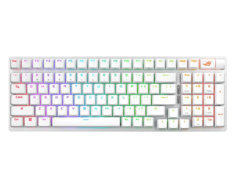 ASUS X901 ROG Strix Scope II 96 Wireless Gaming tastatura bela