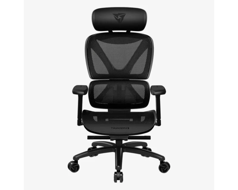 THUNDERX3 XTC-Mesh Ergonomska stolica crna