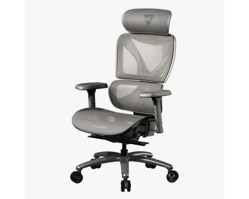 THUNDERX3 XTC-Mesh Ergonomska stolica siva