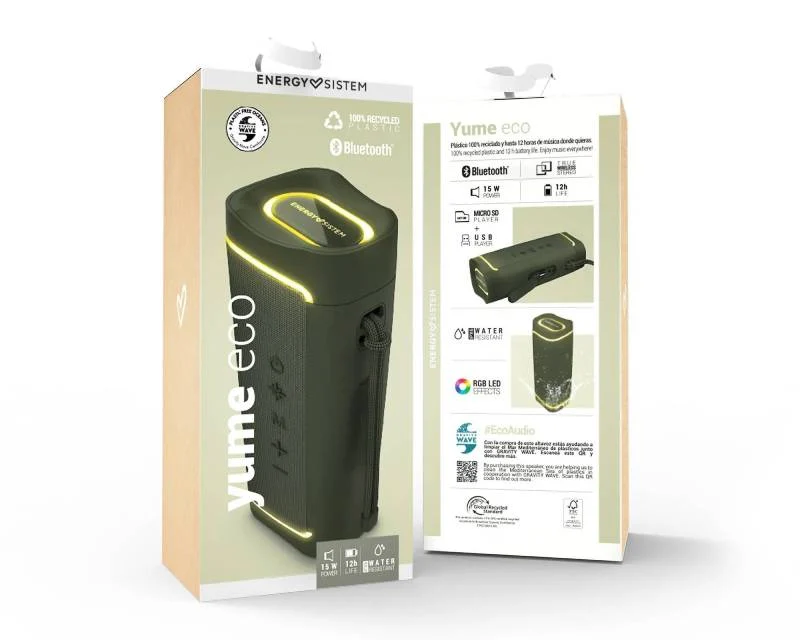 ENERGY SISTEM Yume ECO Green Bluetooth zvučnik zeleni M45784
