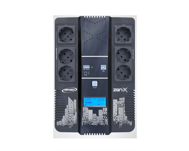 INFOSEC COMMUNICATION Zen-X 800 FR/SCHUKO UPS