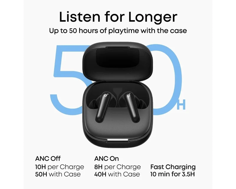 ANKER soundcore R60i NC BT bubice sa mikrofonom crne