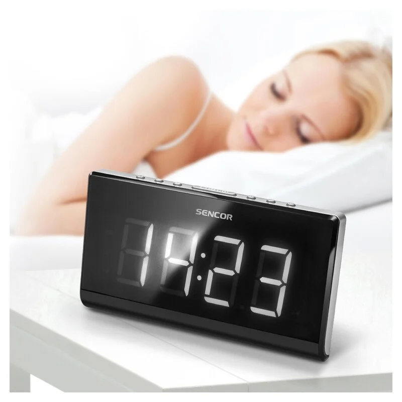 Digitalni sat sa prikazom temperature SENCOR SRC 340