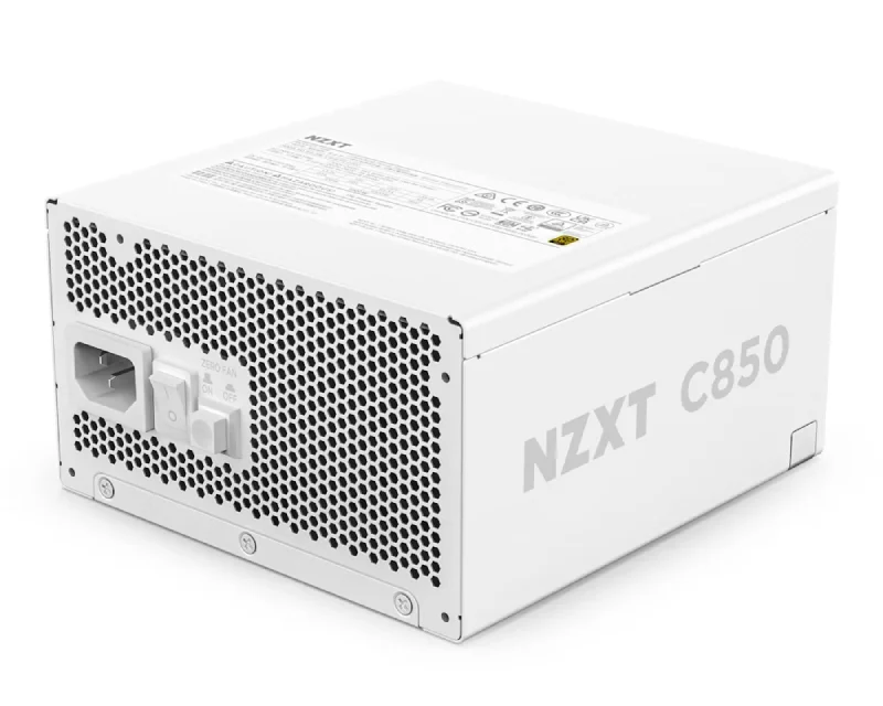 NZXT C850 Gold ATX 3.X 850W (PA-8G2BW-EU) modularno napajanje belo