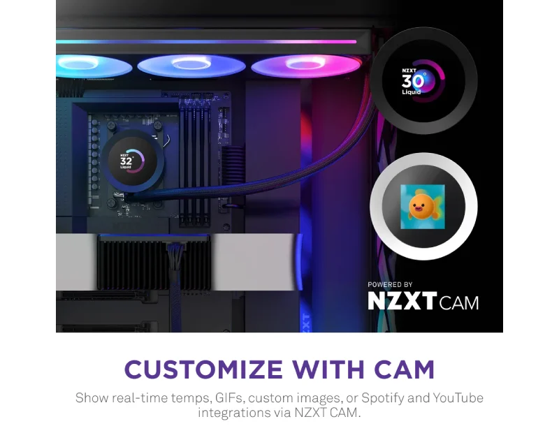 NZXT Kraken Plus 360 RGB V2 vodeno hlađenje crno (RL-KR360-B2)