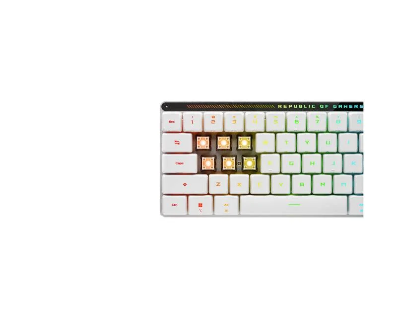 ASUS M603 FALCHION RX LP Wireless Gaming tastatura