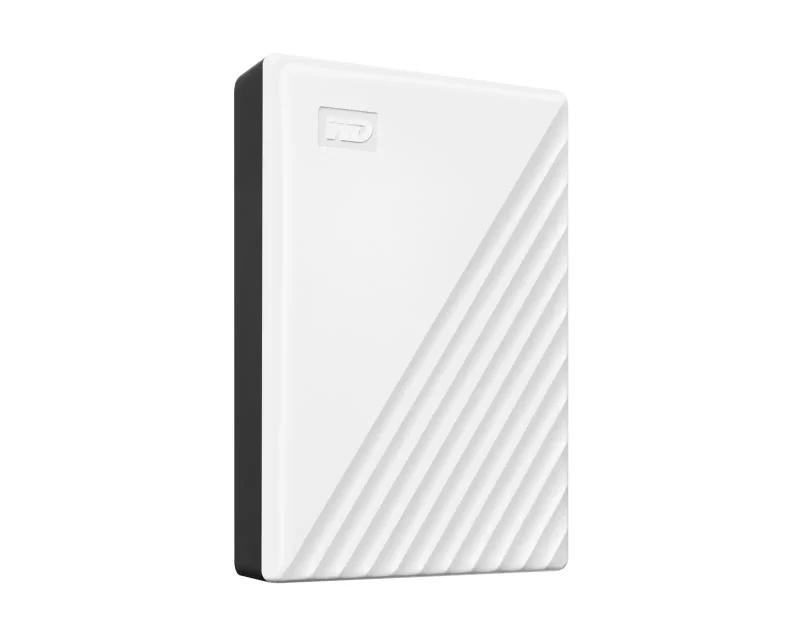 WD My Passport 5TB 2.5 inča eksterni hard disk beli WDBPKJ0050BWT