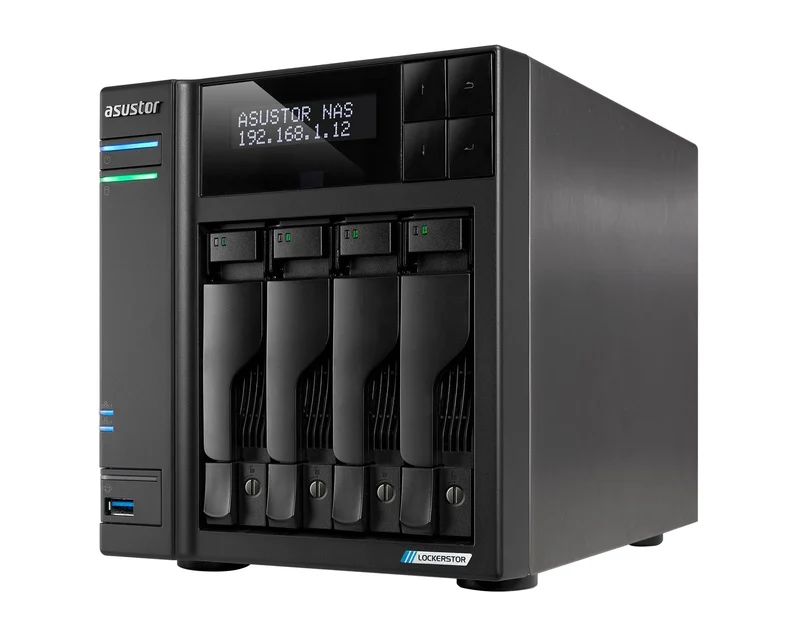 ASUSTOR NAS Storage Server LOCKERSTOR 4 Gen2 AS6704T