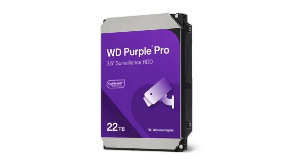 HDD WD 22TB WD221PURP 7200RPM 512MB Purple Pro