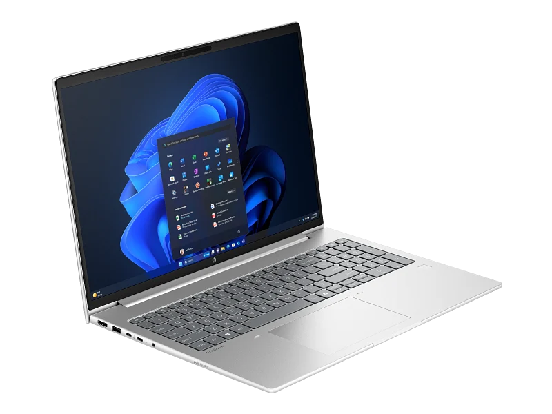 HP ProBook 4 G1iR 16 PC, Intel Core 5 120U, 16GB DDR5-5600 RAM, 512GB PCIe NVMe SSD, 16" IPS AG WUXGA 1920x1200, Intel Graphics, Backlit, 2 USB-C 20Gbps, 2 USB-A 3.1, 1 HDMI 2.1, 1 RJ-45