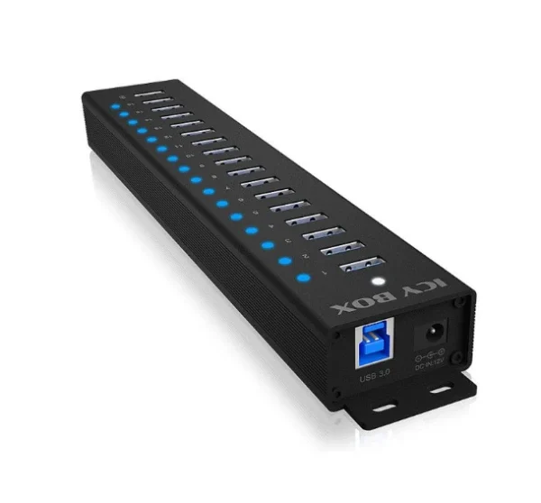 ICY BOX IB-HUB1717-U3 16+1 port USB Hub