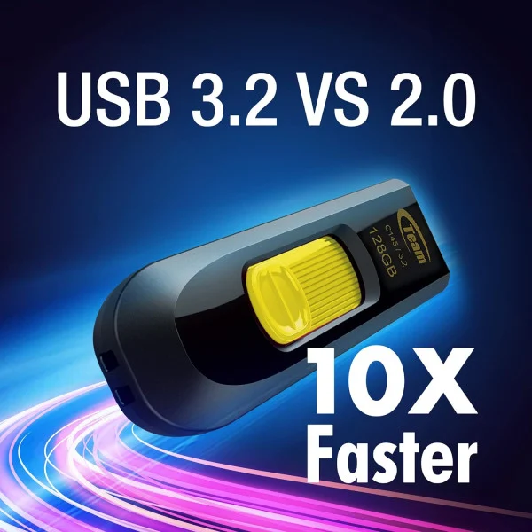 TeamGroup 32GB C145 USB Flash memorija 3.2 YELLOW TC145332GY01