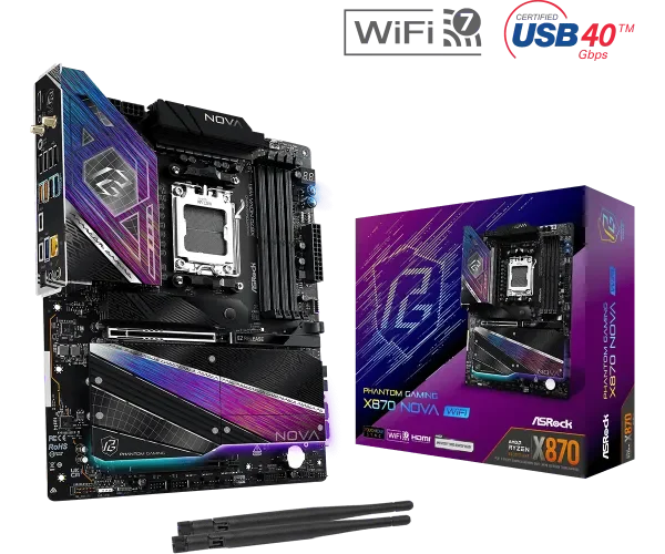 MB AM5 ASRock X870 NOVA WIFI