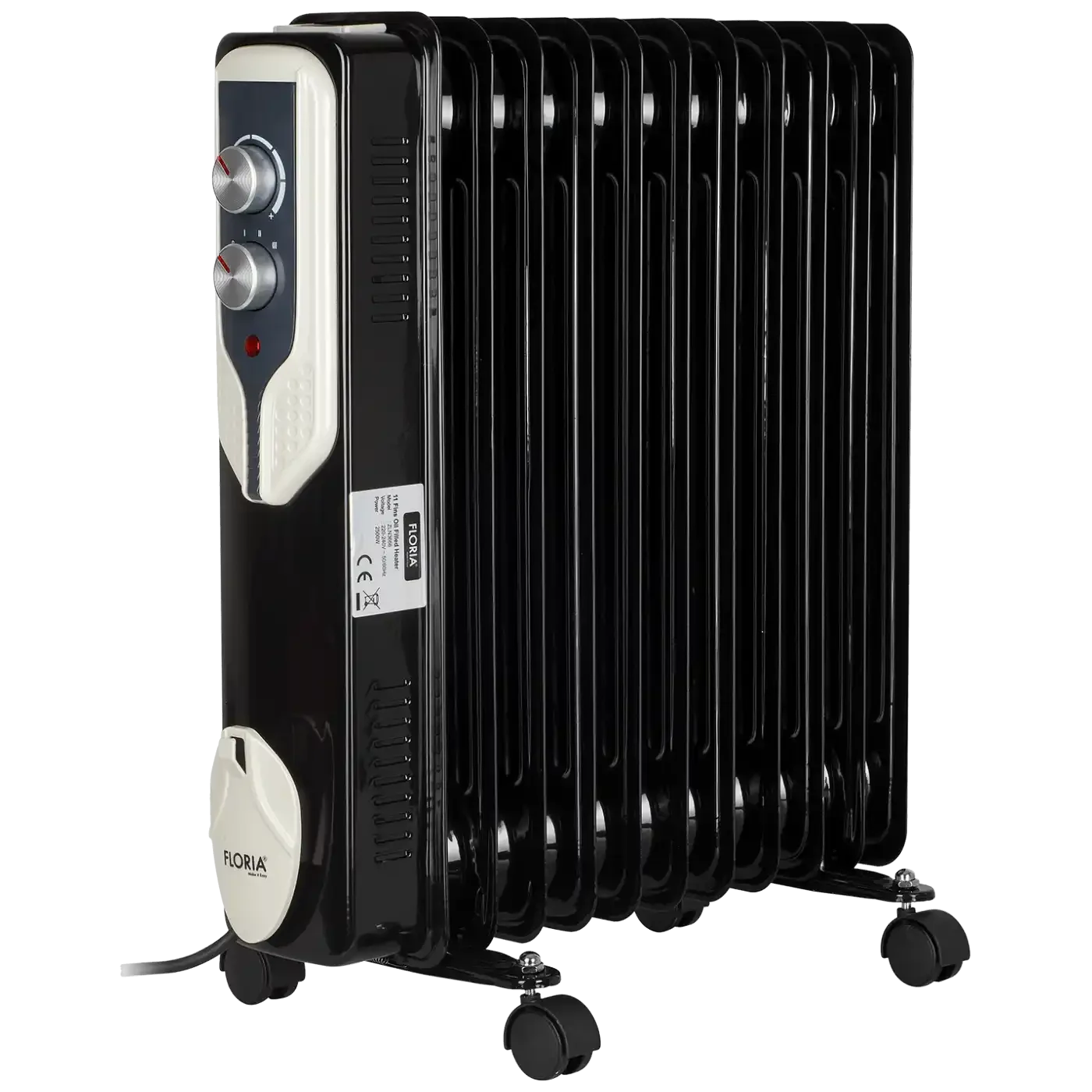 Uljani radijator Zilan ZLN3666 11 rebara, 2500 W