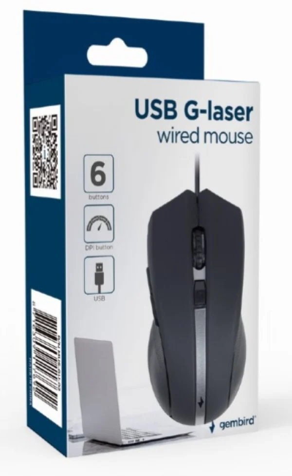 Miš Gembird MUS-GU-02 USB crni
