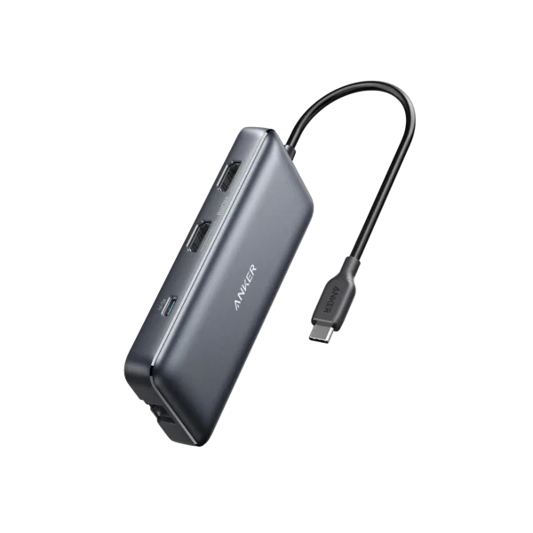 Anker 553 PowerExpand USB-C Hub (8-in-1), 100W Power Delivery, Black