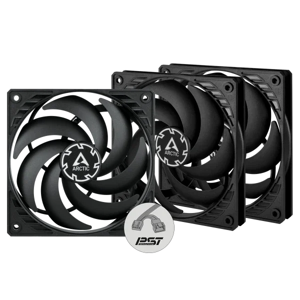 Ventilatori Arctic P12 SLim 3pcs Value Pack PWM, ACFAN00275A