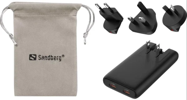 Sandberg 441-77 4in1 TravelCharger 65W Black