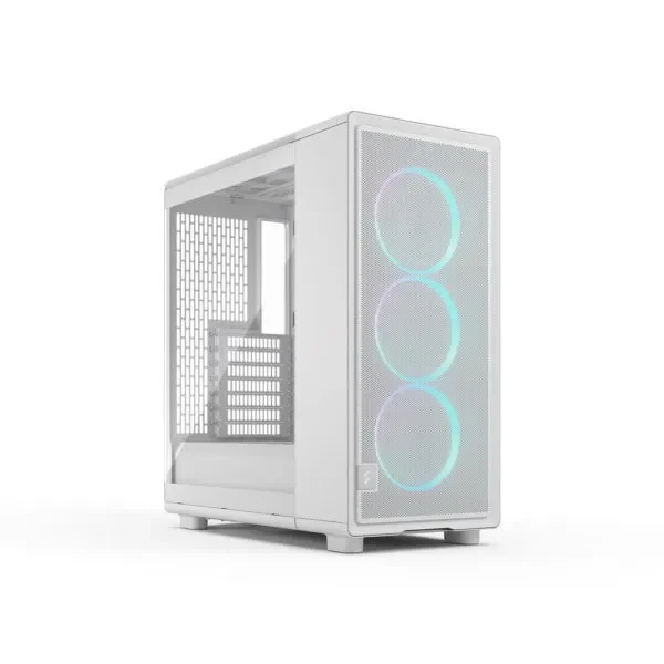 Kuciste FractalDesign Epoch White TG RGB Clear tint, FD-C-EPO1A-05