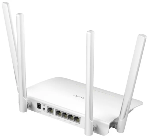 Cudy WR1300 AC1200 Dual Band 2.4+5Ghz MESH Wi-Fi Ruter 1W/4LAN Gbit,4x5dBi Wisp/AP/REP/TR