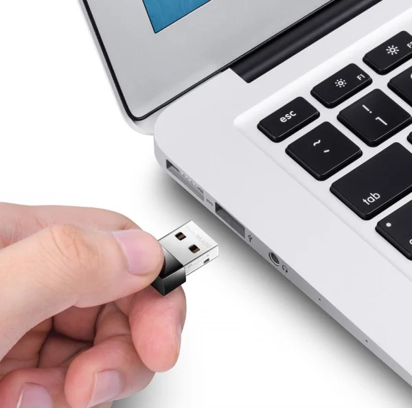 Cudy WU650 AC650 Wi-Fi Dual Band 2.4+5Ghz USB MINI Adapter, 2dBi longe range, Soft AP (Alt.U9)
