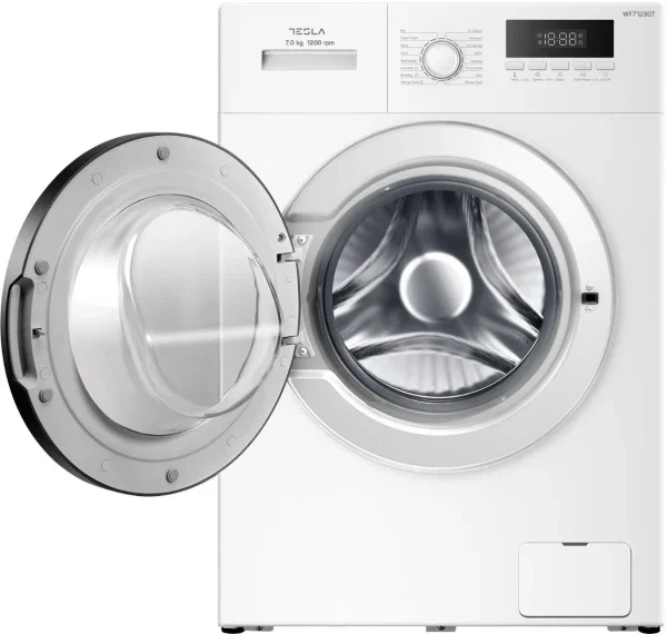 Mašina za pranje veša Tesla WF71231T/inverter/7kg/1200 obrtaja/C/85x59,5x47cm/bela