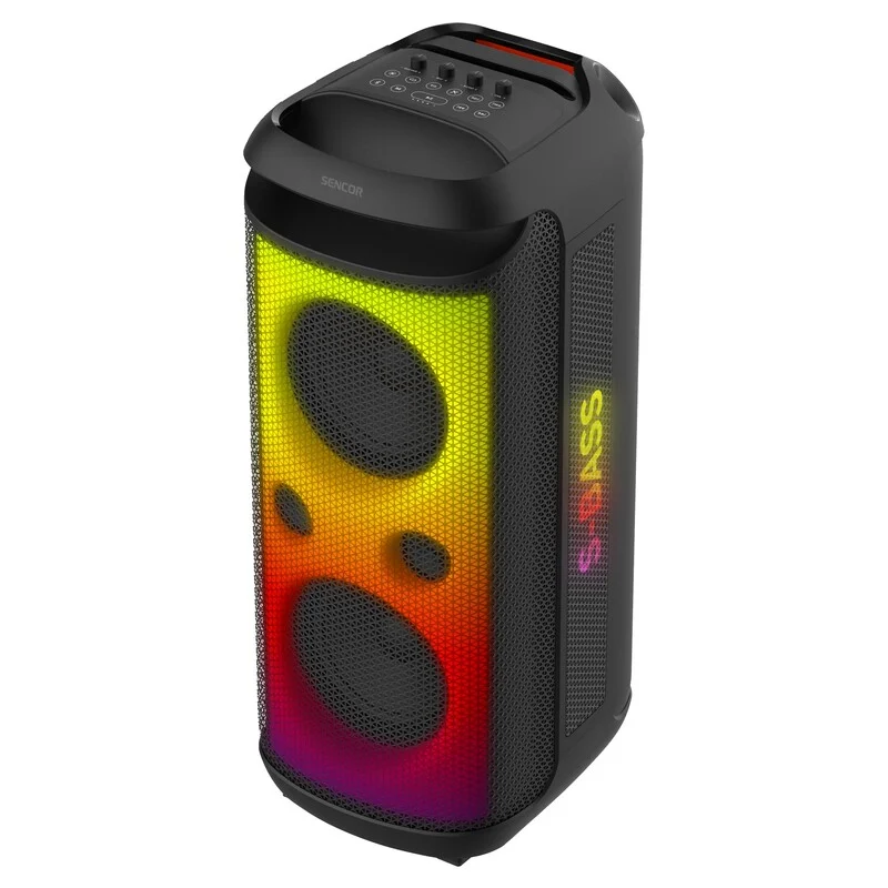 Partybox zvučnik Sencor Partycone Boost 250W/TWS/IPX4/bežični mikrofon/FM/SD/2xUSB
