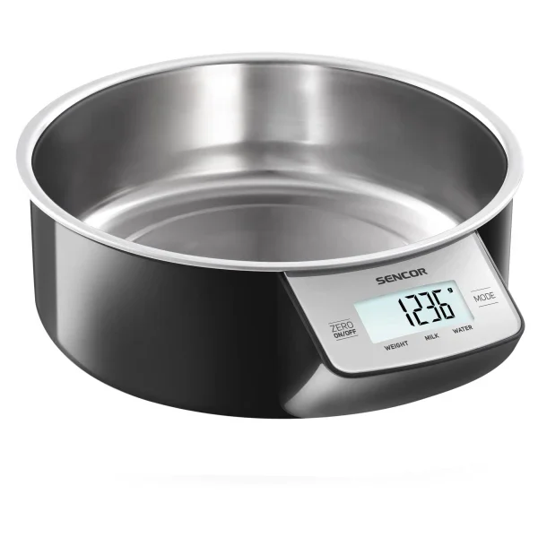 Kuhinjska vaga Sencor SKS4030BK/inox/do 5kg