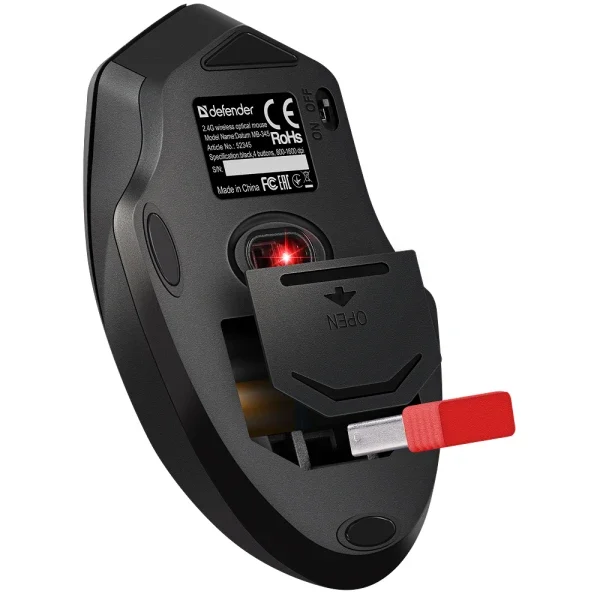 Bežični miš Defender Datum MB-345 1600dpi