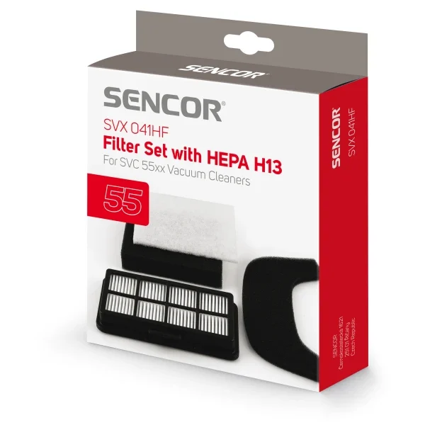 Komplet filtera za usisivač Sencor SVC55X(1×HEPA H13 filter+3×mikrofiltera)