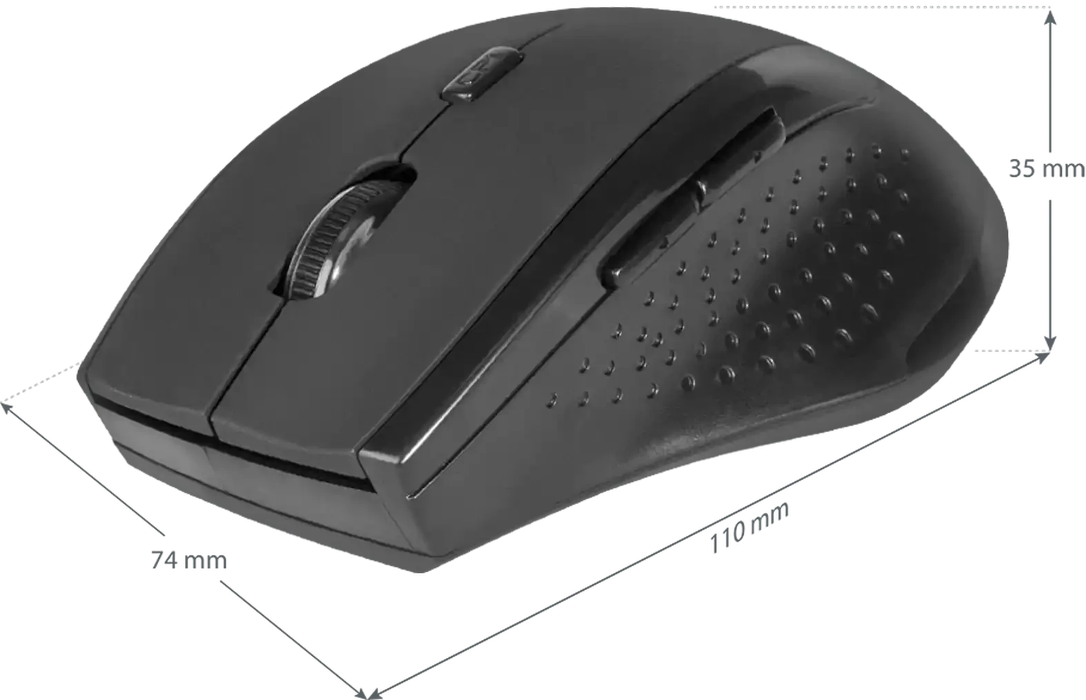 Bežični miš Defender Accura MM-365 6D crni