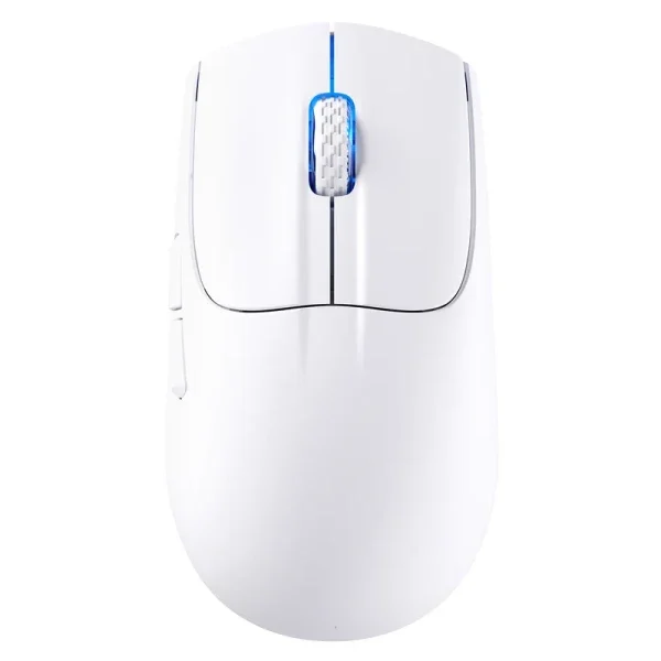 Bežični gaming miš Attack Shark X5 TriMode/Superlight/LongBattery/RGB Click/Ergonomic/White