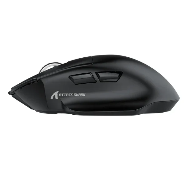 Bežični gaming miš Attack Shark V6 PAW3311/25000 DPI/Omron Switches/Black + Charging Dock