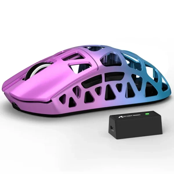 Bežični gaming miš Attack Shark R3 PAW3395/Magnesium/Superlight/8KHz Pooling/Purple Blue