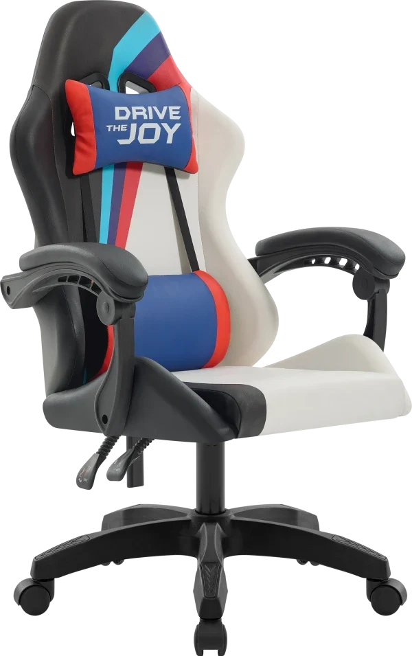Gaming stolica Defender Legas sivo bela