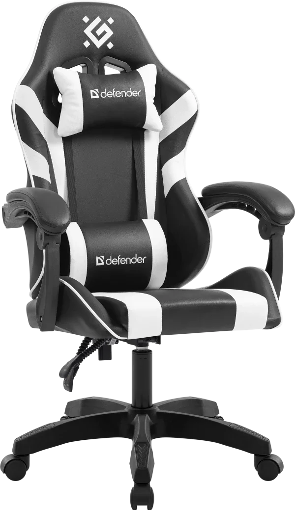 Gaming stolica Defender Ortos crno bela