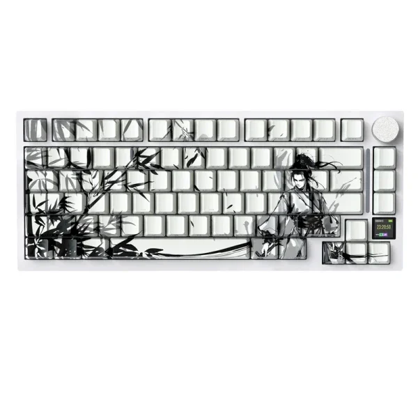 Bežična gaming tastatur Attack Shark X820Ultra Mehanička/TriMode/TFT Screen/Gaskett/Dark Warrior