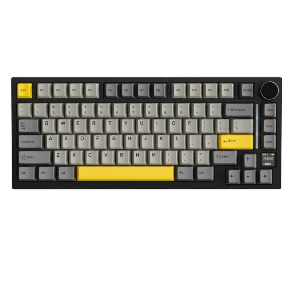 Bežična gaming tastatur Attack Shark X820Ultra Mehanička/TriMode/TFT Screen/Gasket/Starry Black