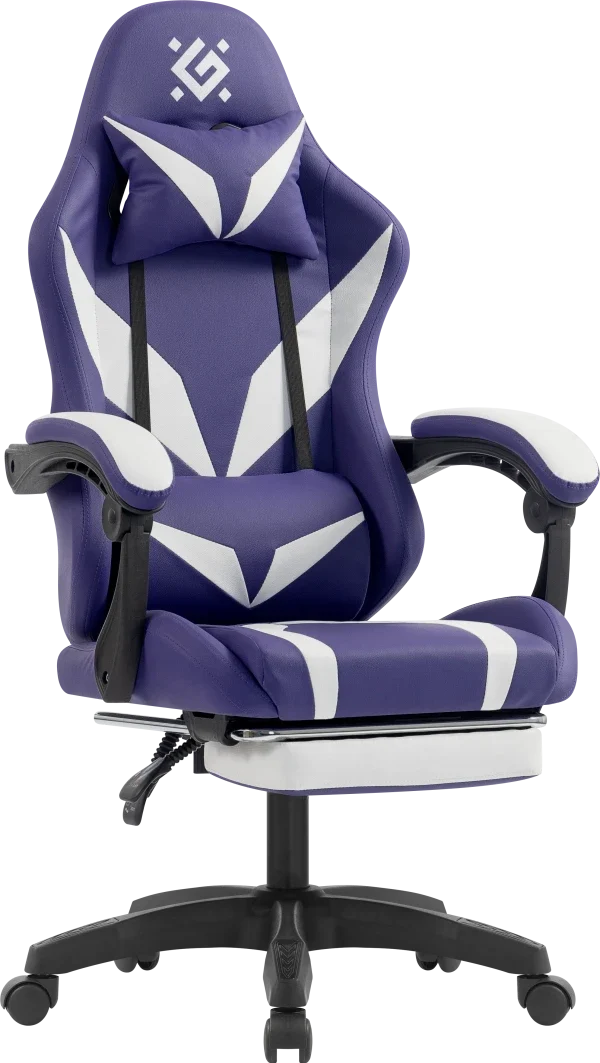 Gaming stolica Defender Aspect ljubičasto bela