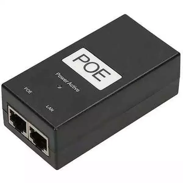 Extralink POE-48-24W-G 48V 24W 0.5A Gbit Power Adapter with AC Cable
