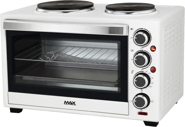 Električni šporet stoni mini MAX MMO-38L-H301W širina 53cm/2x strujna ringla