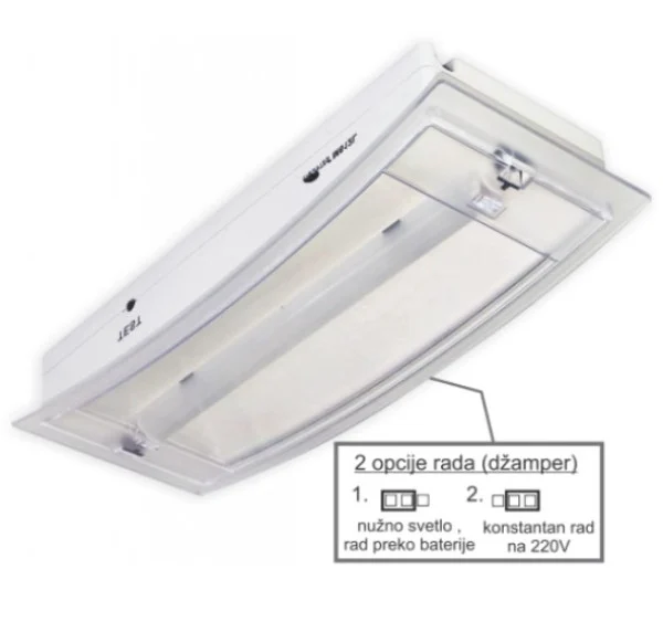 Punjiva * LED nadgradna lampa 12 LED 5W M-612L