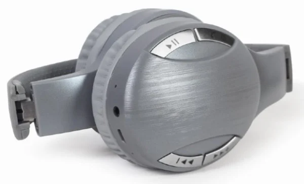 BTHS-01-SV Gembird Bluetooth stereo Slusalice sa mikrofonom, Silver
