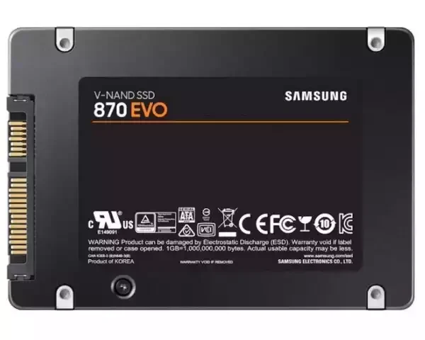 SSD 2.5" SATA 500GB Samsung 870 EVO, 560/530MBs MZ-77E500B