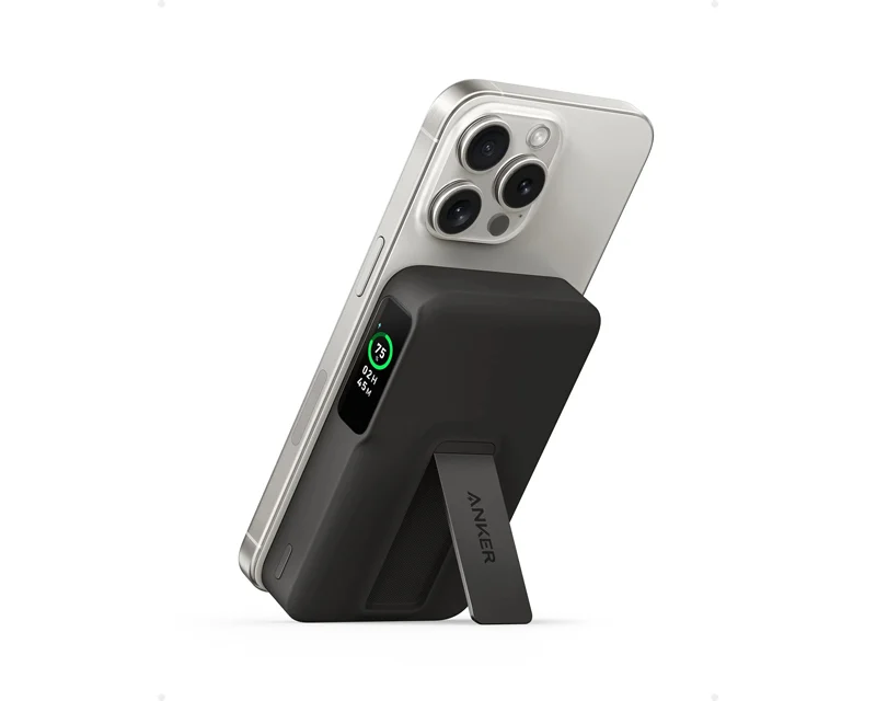 Anker 633 MagGo Wireless Magnetic Power Bank 10,000mAh 15W, Black