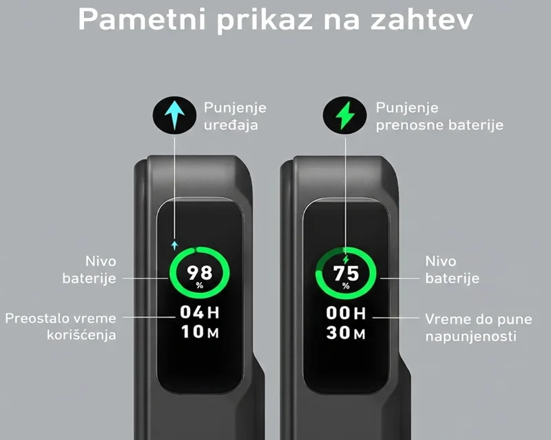 Anker 633 MagGo Wireless Magnetic Power Bank 10,000mAh 15W, Black