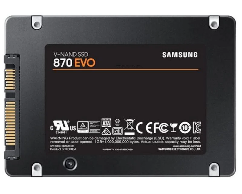 SSD 2.5" SATA 2TB Samsung 870 EVO, 560/530MBs MZ-77E2T0B