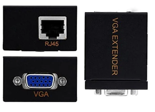 DEX-VGA-05 Gembird VGA extender 30m preko LAN kabla (FO)