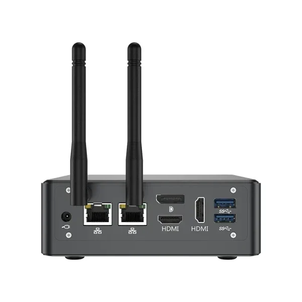 Mini PC Zeus MPI12 Intel i5-1235U 10C 4.4 GHz/DDR4 8GB/m.2 256GB/LAN/Dual WiFi/BT/HDMI/DP/USB C