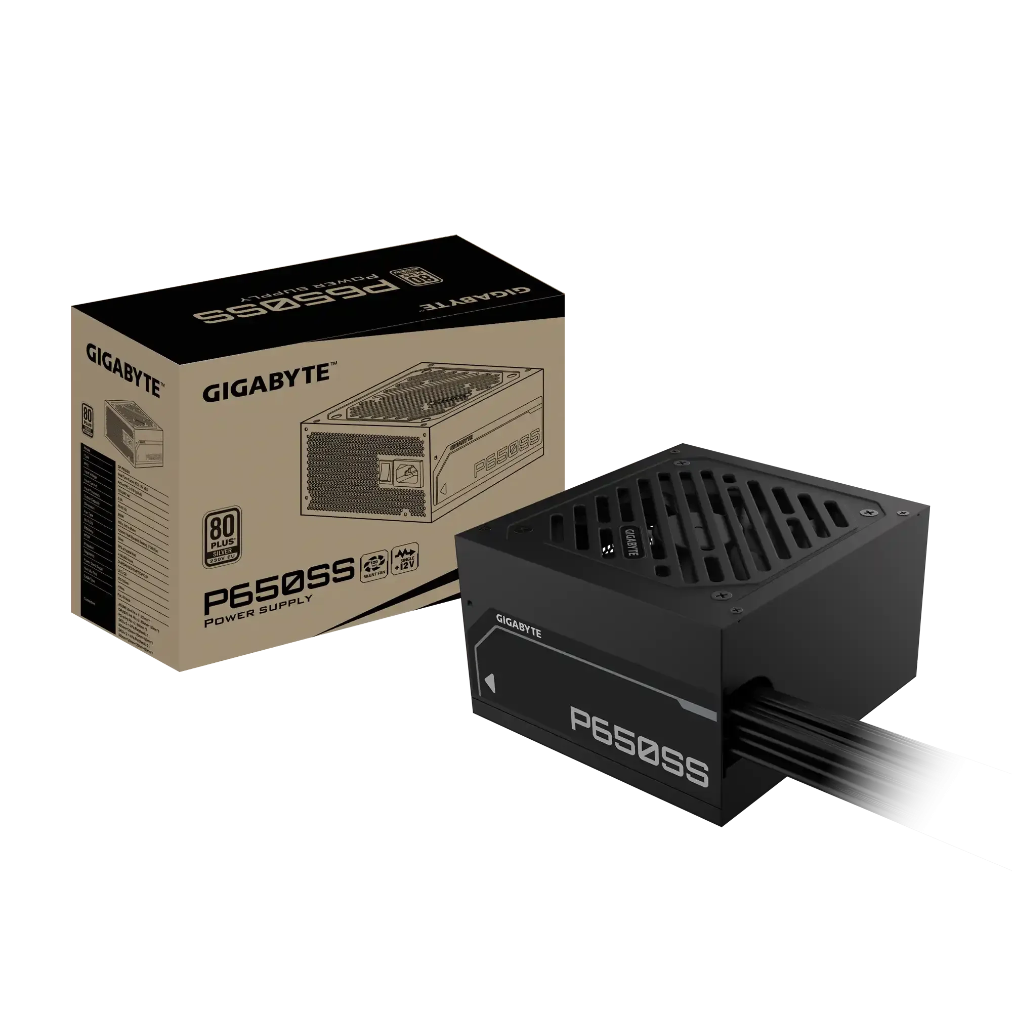 Napajanje 650W Gigabyte GP-P650SS Silver